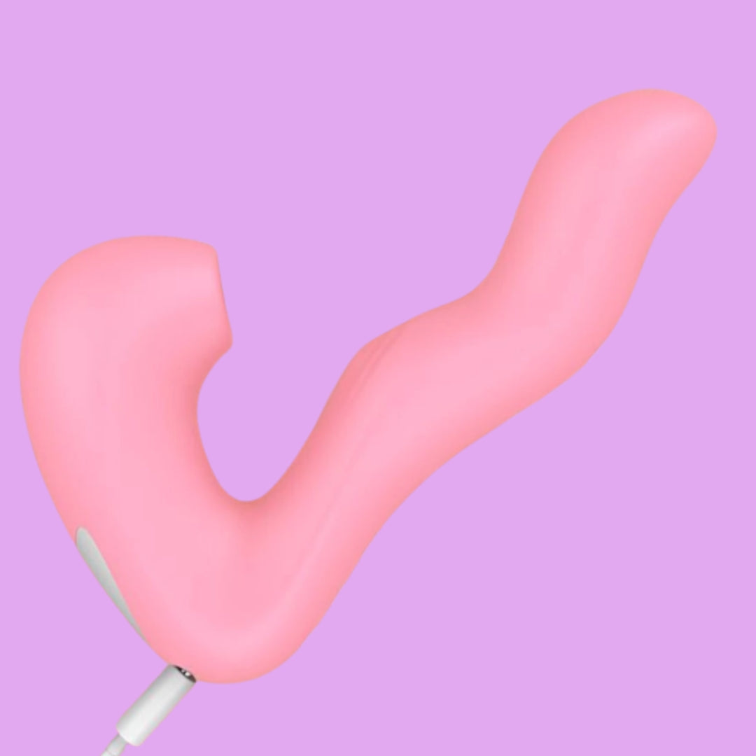Kiss Sugador e Vibrador 3 em 1 com Power Touch