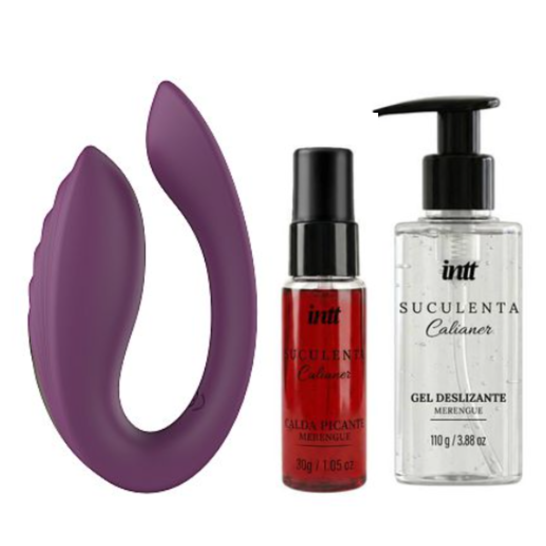 Kit Sintonia Picante | Sense Clip + Suculenta Gel Deslizante + Calda Suculenta