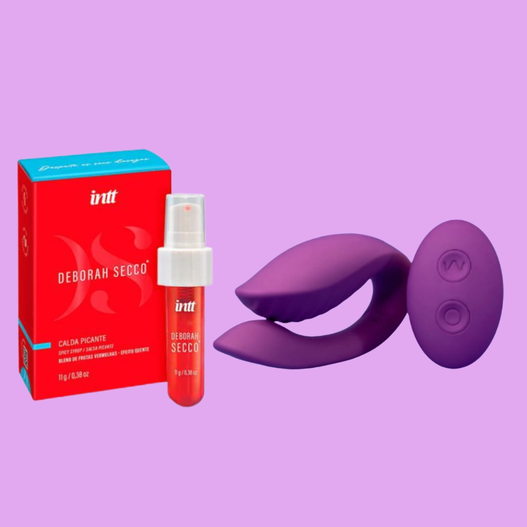 Kit Conexão Picante - Para casais com Gel Lubrificante e calda Picante Intt