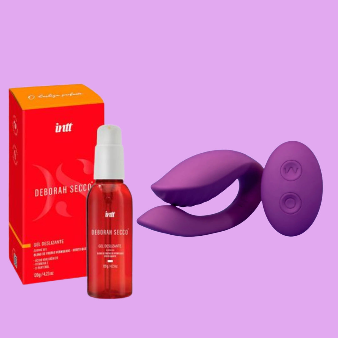 Kit Conexão Picante - Para casais com Gel Lubrificante e calda Picante Intt