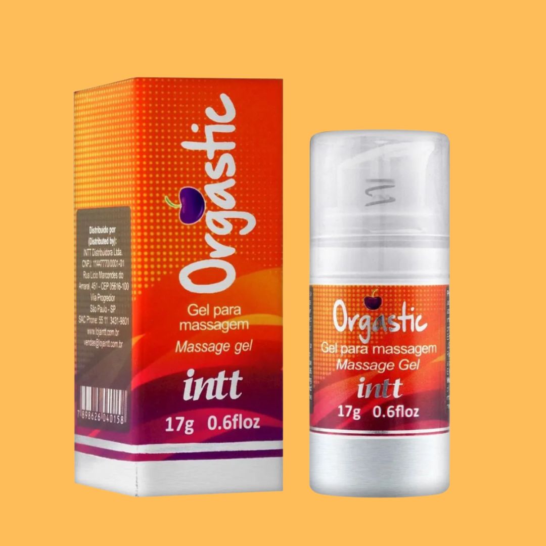 Orgastic Gel Excitante Feminino | Sensação Quente, Vibração e Mais Sensibilidade