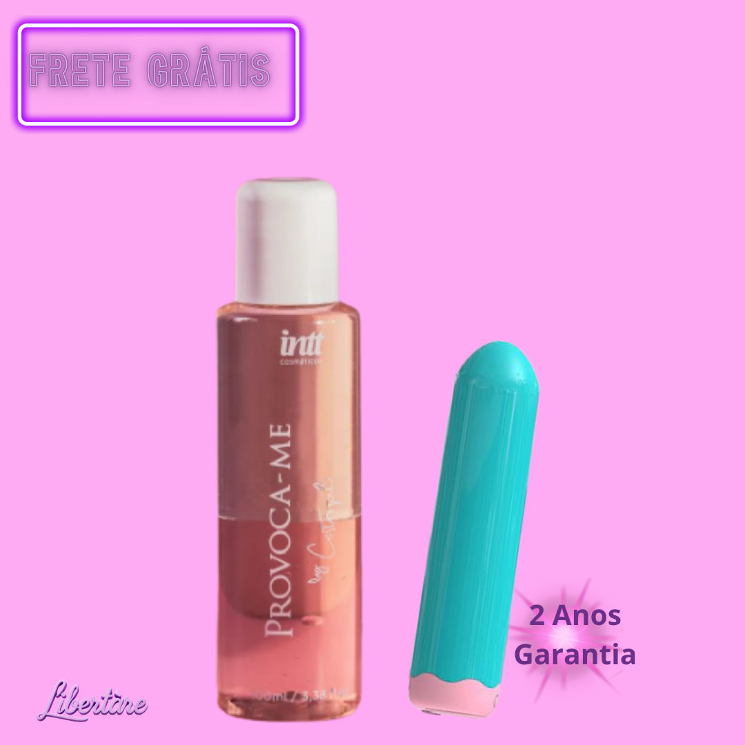Kit Amor da Minha Vida 💜- Bullet e óleo Provoca -me afrodisíaco