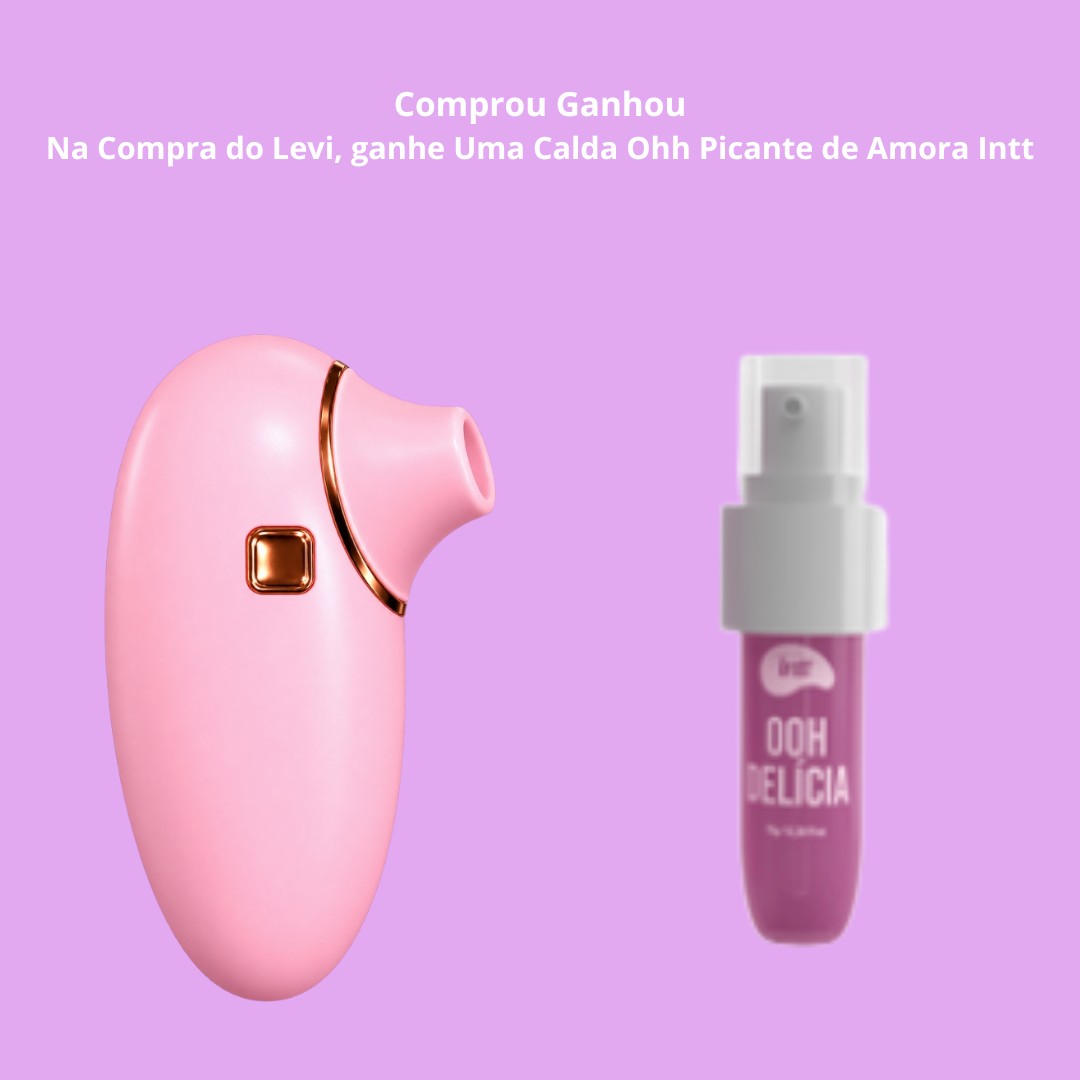 Diferentes ritmos para descobrir. Um toque doce e picante para surpreender.

O Levi combina 10 modos de pulsação, corpo macio e design ergonômico para quem deseja explorar diferentes estímulos com conforto e praticidade.

Nesta oferta, a Libertàre acrescenta um presente especial:

🎁 Na compra do Levi, você ganha 1 Ooh Delícia INTT — Calda Beijável Picante sabor Amora, de 11 g.

Uma combinação que reúne a versatilidade do Levi e uma proposta cosmética de sabor e efeito térmico para os momentos a dois.

