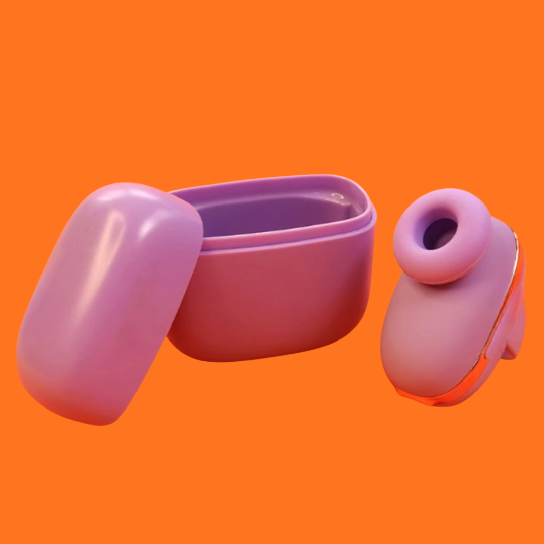 Libi Pod Libertàre — Dedeira Vibratória Recarregável, Compacta e Resistente à Água ( Lilás )