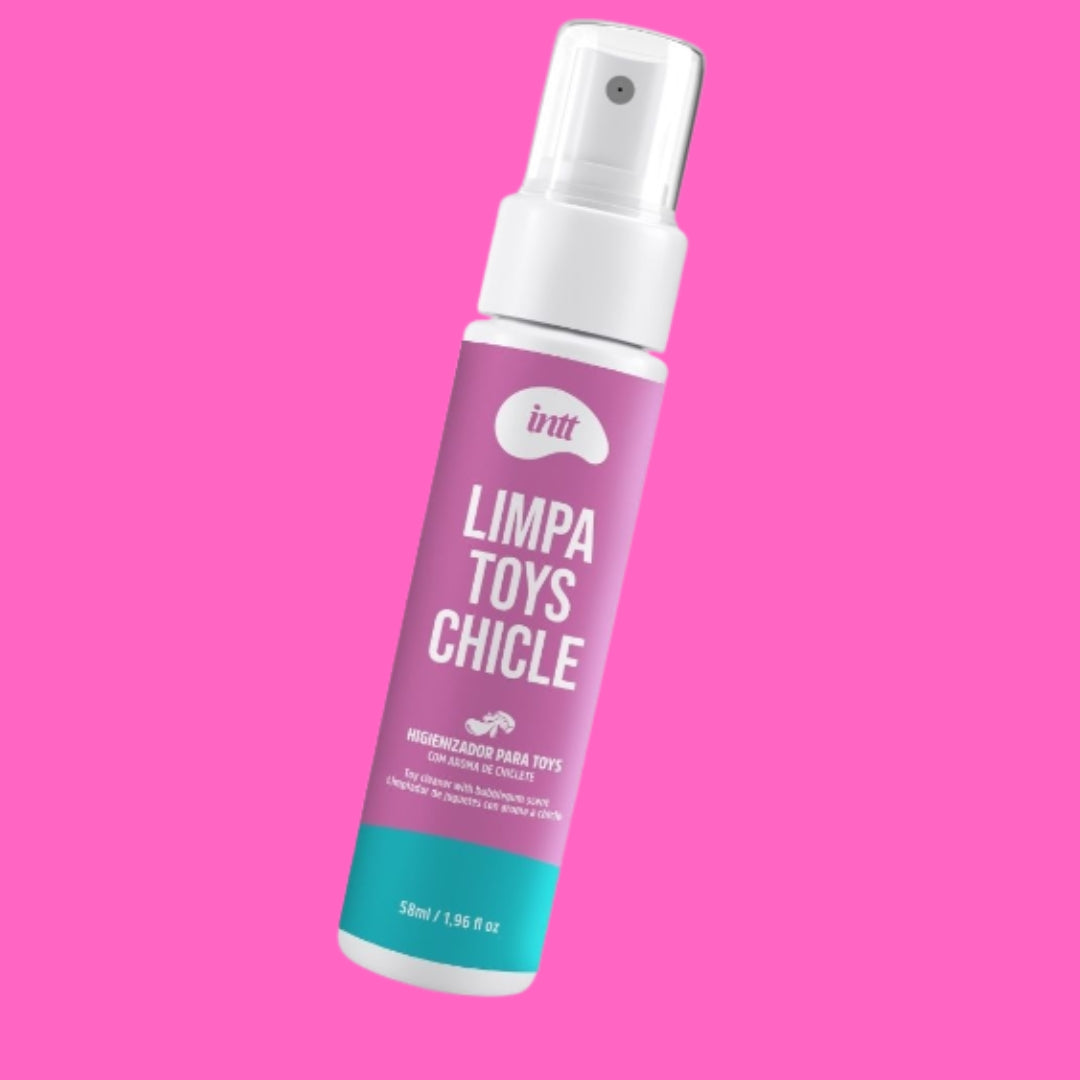Limpa Toys Chicle higienizador de vibradores com aroma de chiclete 58ml