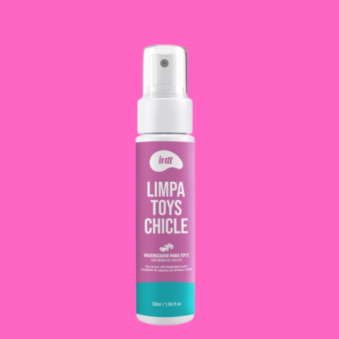 Limpa Toys Chicle higienizador de vibradores com aroma de chiclete 58ml