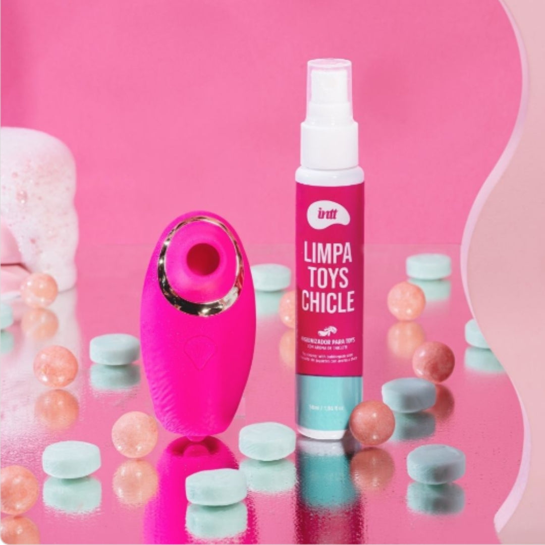 Limpa Toys Chicle higienizador de vibradores com aroma de chiclete 58ml