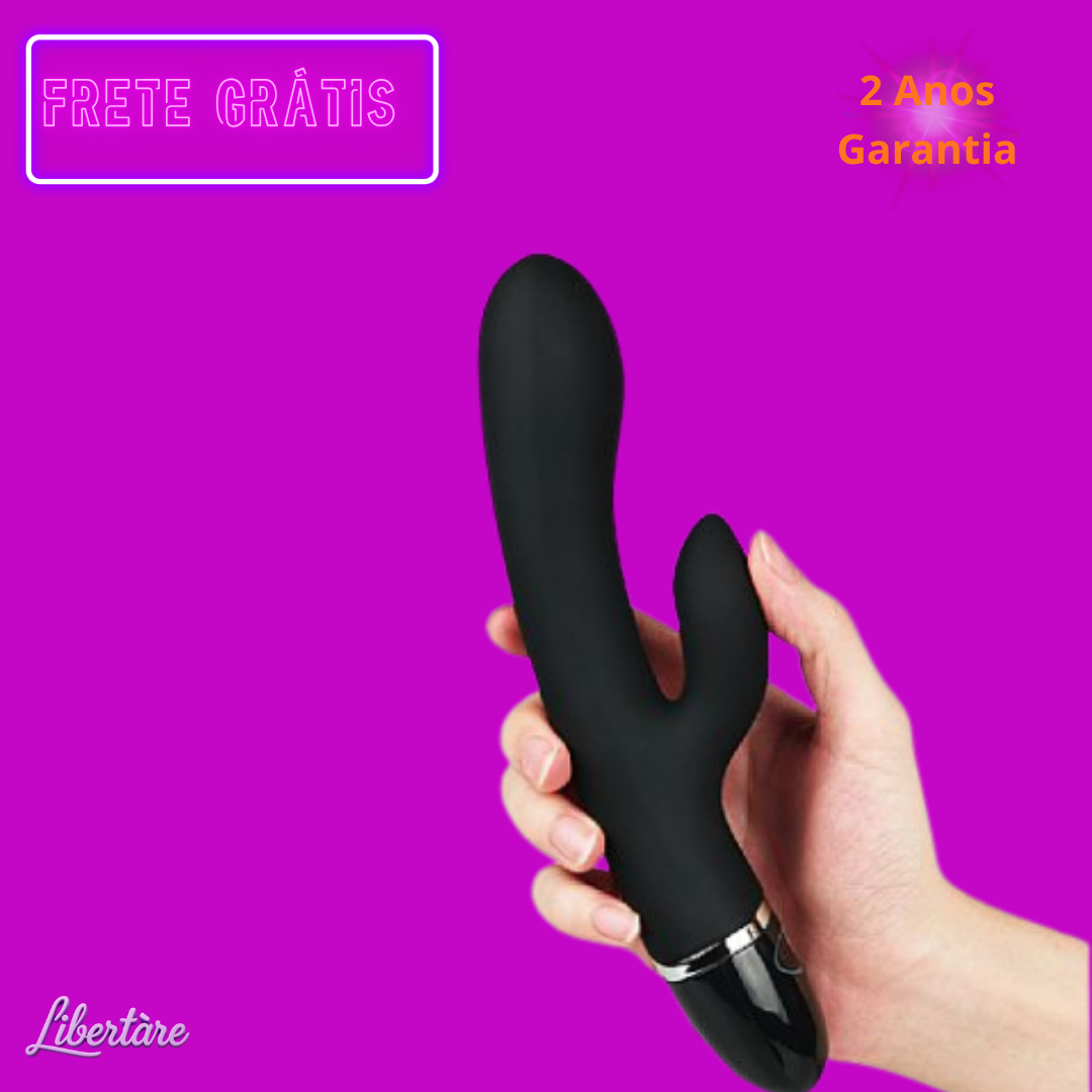 LOVEDUO - Vibrador para Casal com Estimulação Dupla | Libertàre 💜