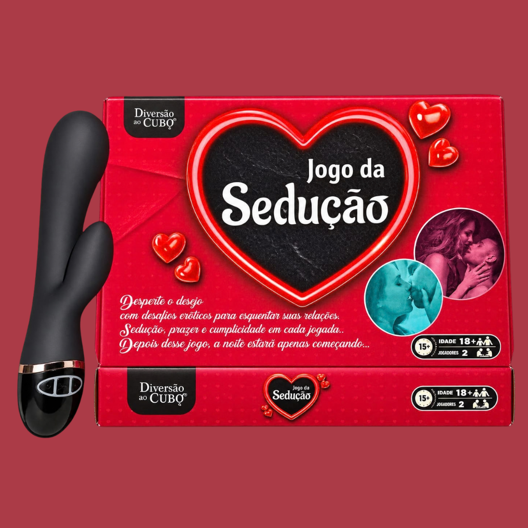 Conexão, tecnologia e diversão em uma experiência criada para dois.

O Kit Love Duo Libertàre™ + Jogo da Sedução combina duas propostas que se completam: começar a noite com desafios, descontração e conexão e continuar explorando novas sensações com o Love Duo, toy para casais de marca própria Libertàre.

Love Duo Libertàre™ — conexão que se sente

O Love Duo foi desenvolvido especialmente para momentos a dois. Seu formato ergonômico se adapta confortavelmente ao corpo, proporcionando uma experiência unica.