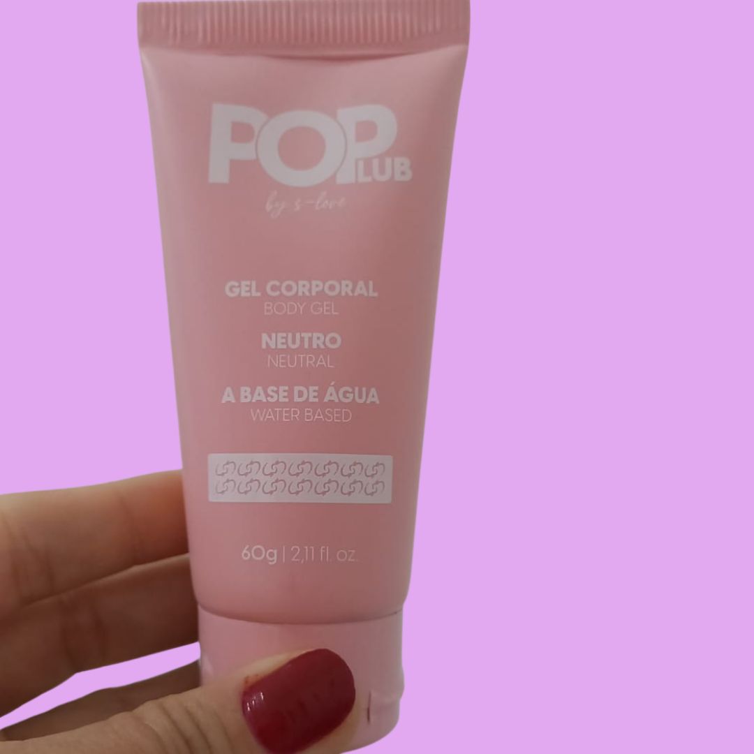 Pop Lub Lubrificante Neutro 60G Sensual Love