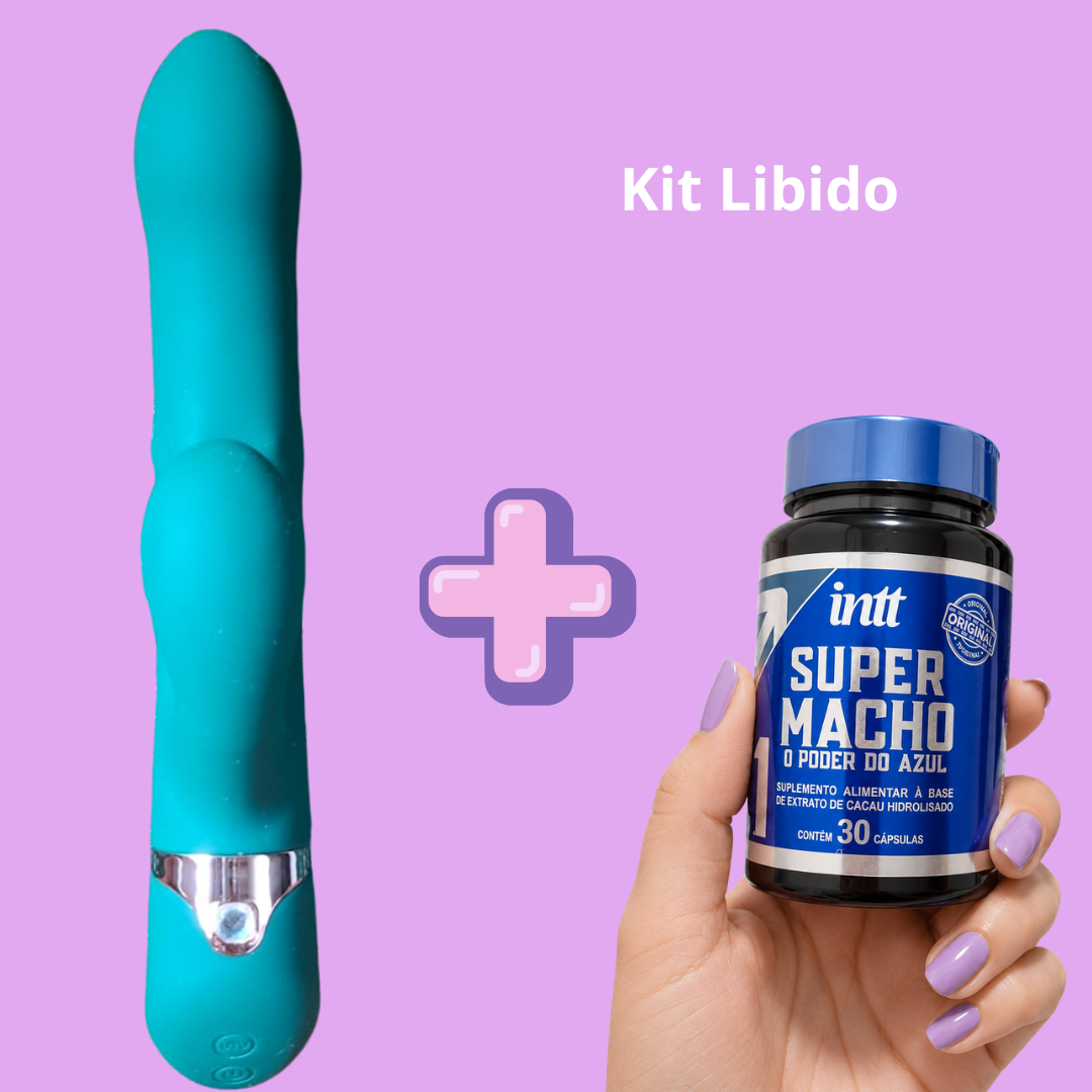 Kit Lucas Rabbit 4 em 1 + Super Macho Cápsulas
