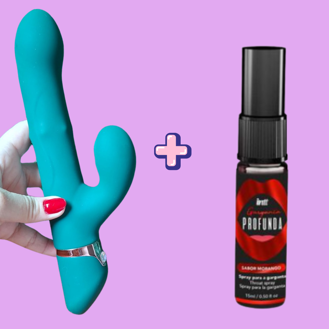 Quatro tecnologias para explorar no seu ritmo. E um presente para completar a experiência.

O Lucas é um vibrador Rabbit 4 em 1 que reúne vai e vem automático, esferas internas em movimento, vibração e Power Touch com efeito de dedilhar.

Com 10 modos de vai e vem, 10 modos de vibração e 10 modos de tapping, oferece diferentes padrões de movimento e contato em um único toy.

E nesta oferta, a Libertàre acrescenta um presente especial:

🎁 Na compra do Lucas, você ganha 1 Garganta Profunda INTT 15ml.

