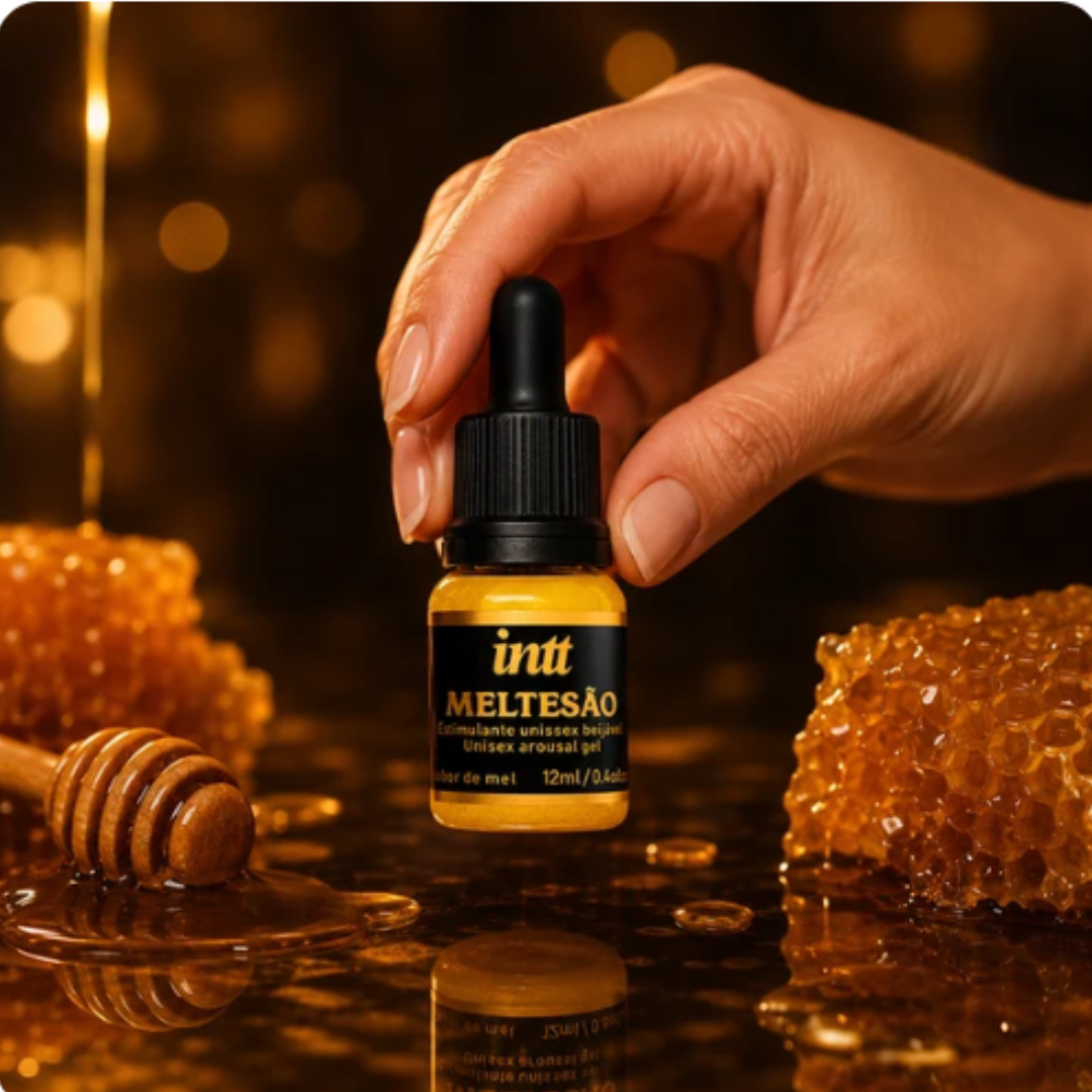 O Meltesão -  gel exitante unissex com sabor de mel