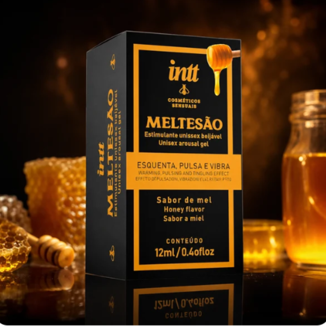 O Meltesão -  gel exitante unissex com sabor de mel