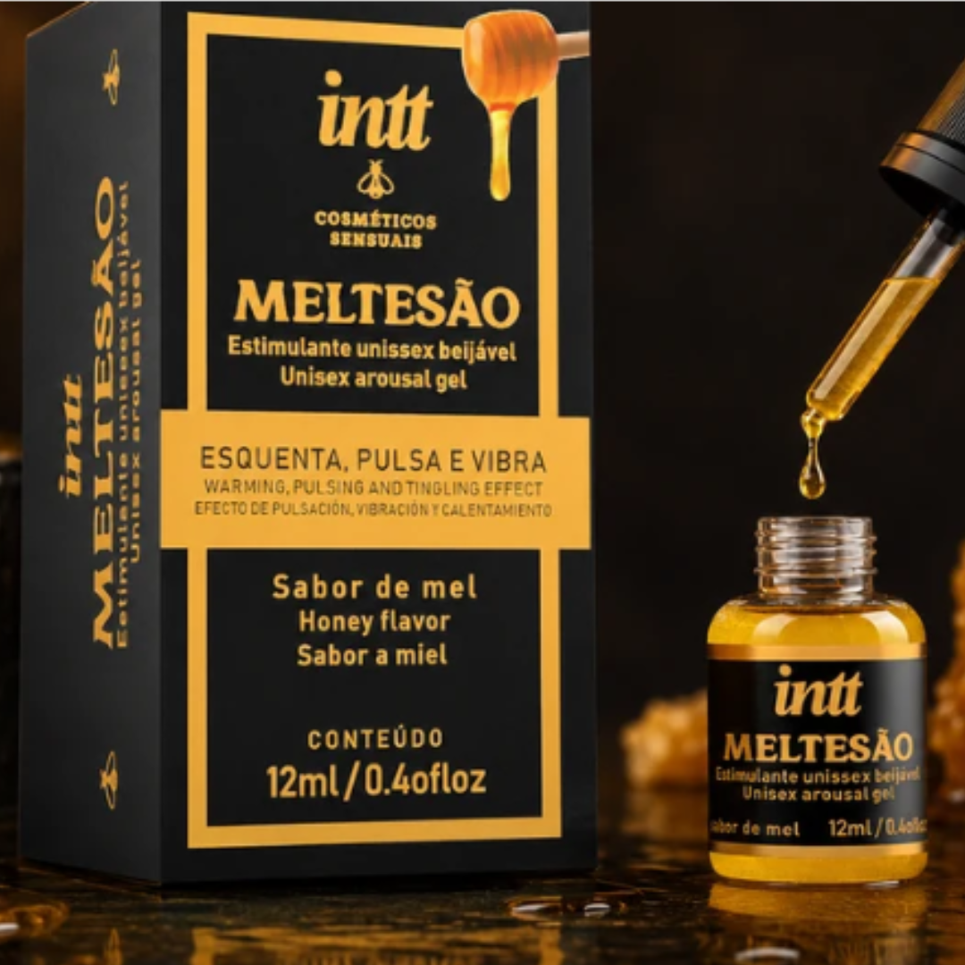 O Meltesão -  gel exitante unissex com sabor de mel