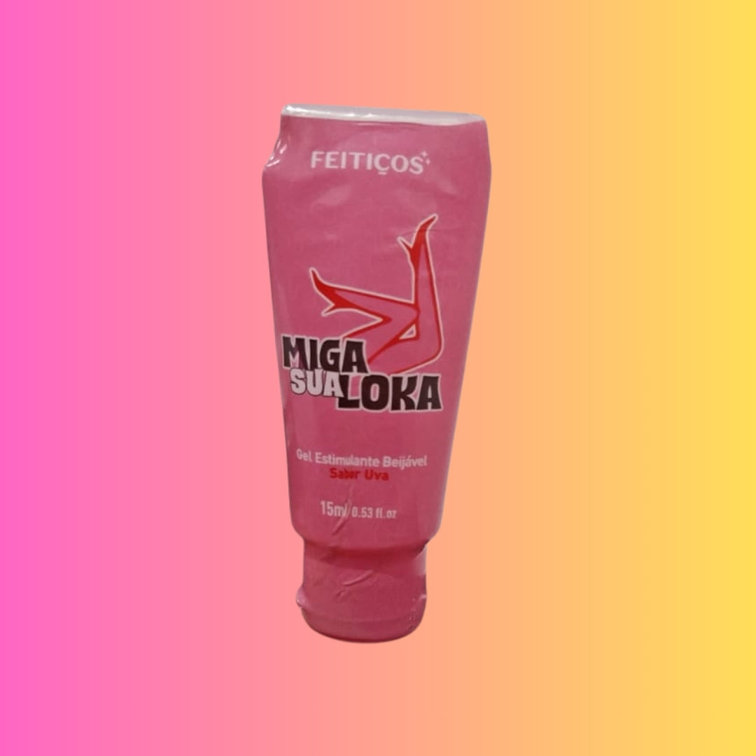 Miga Sua Loka Gel Estimulante Beijável Uva