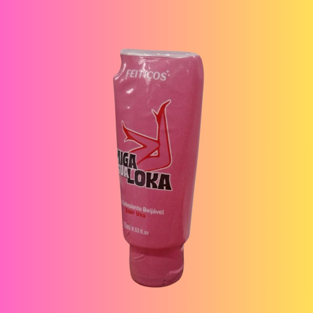 Miga Sua Loka Gel Estimulante Beijável Uva