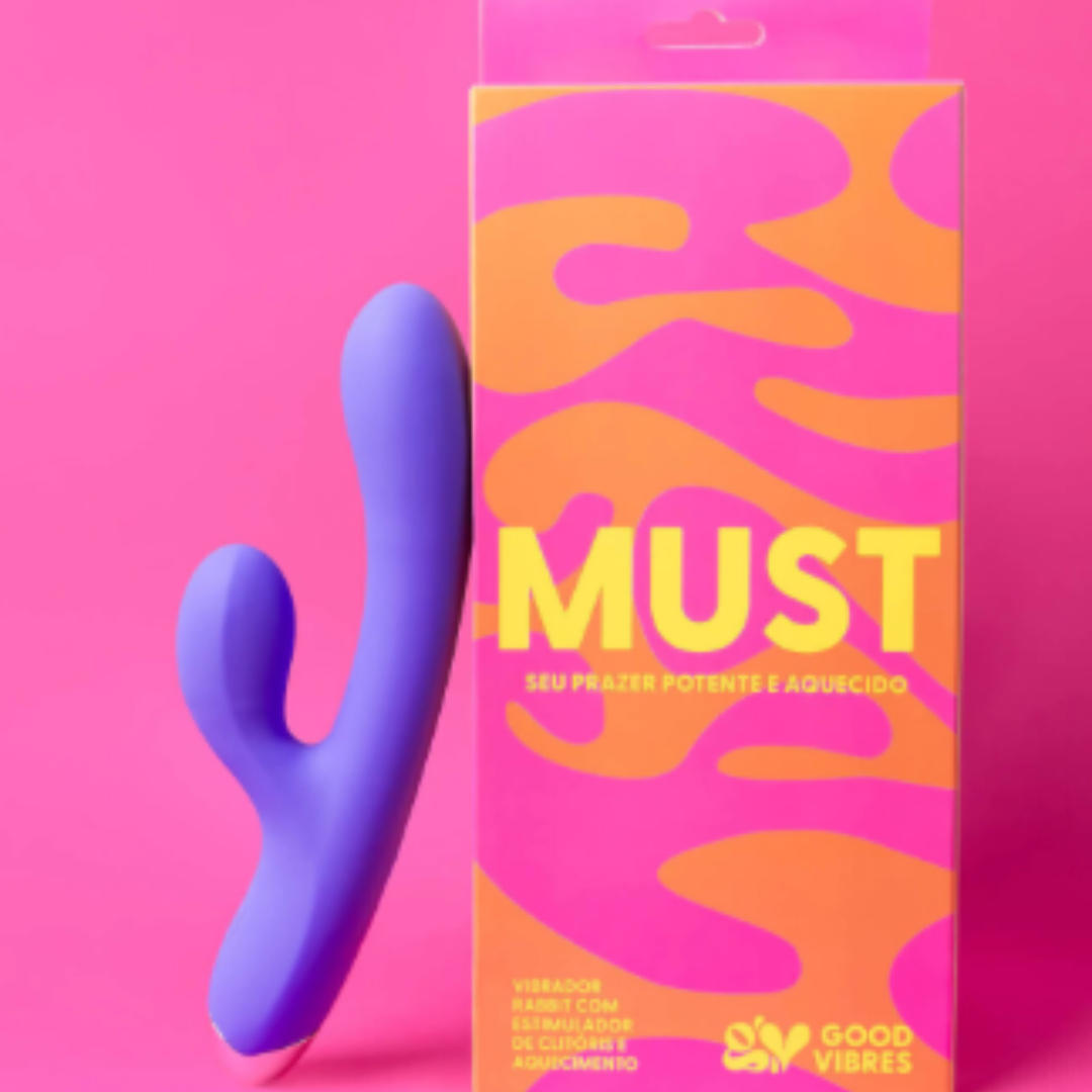 Must Vibrador Rabbit com Aquecimento