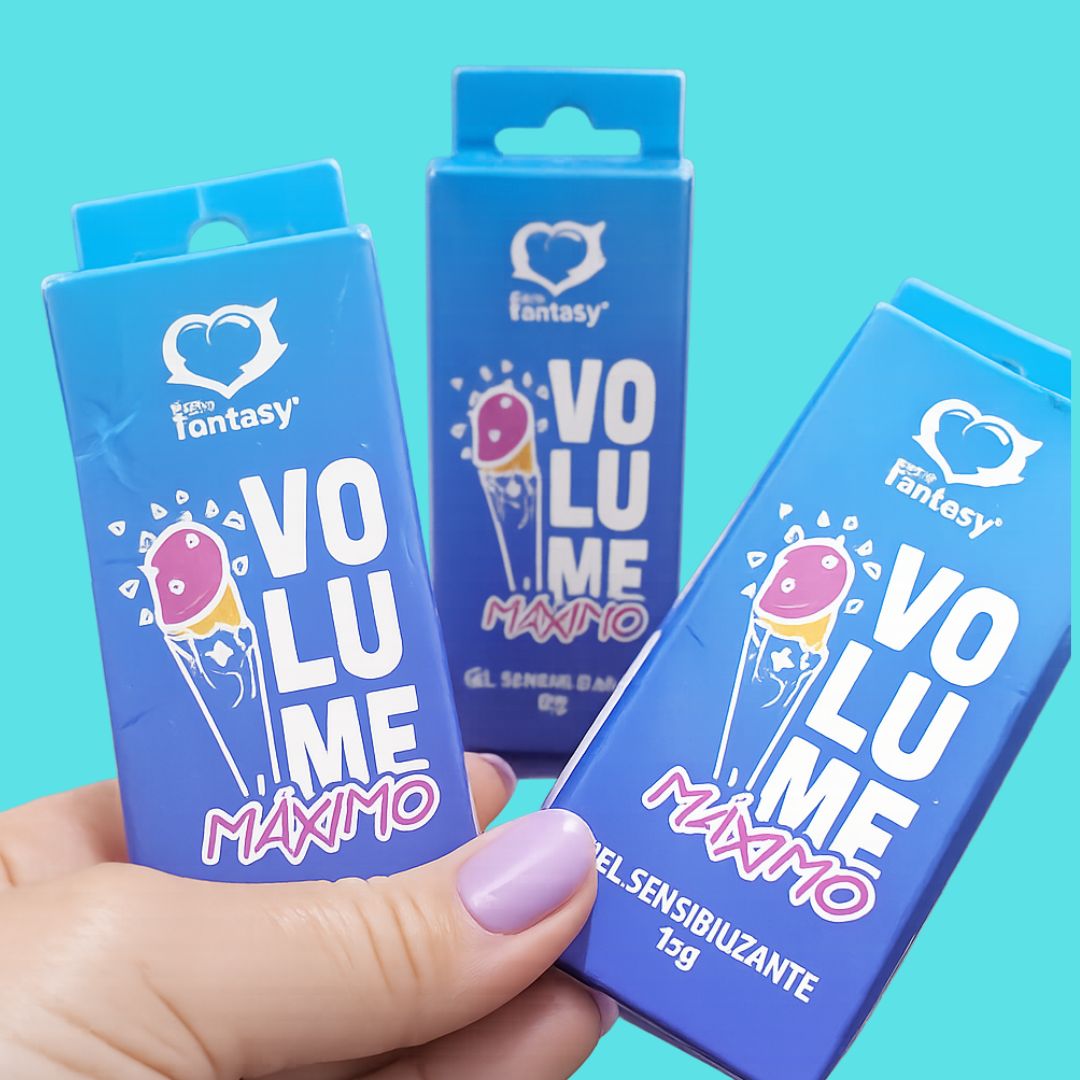 Volume Máximo Gel Funcional Masculino| Comprou 3 paga 2
