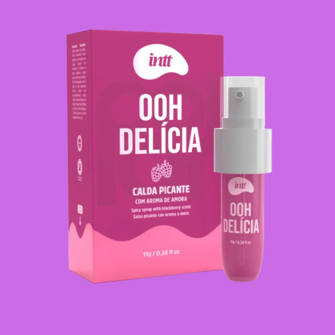 Ooh Delícia calda beijável com aroma de Amora