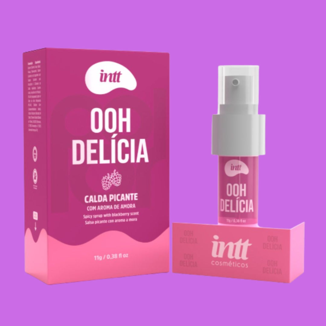 Ooh Delícia calda beijável com aroma de Amora
