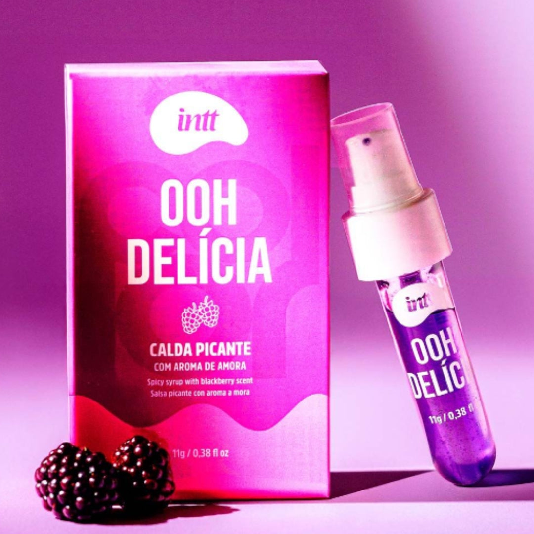 Ooh Delícia calda beijável com aroma de Amora