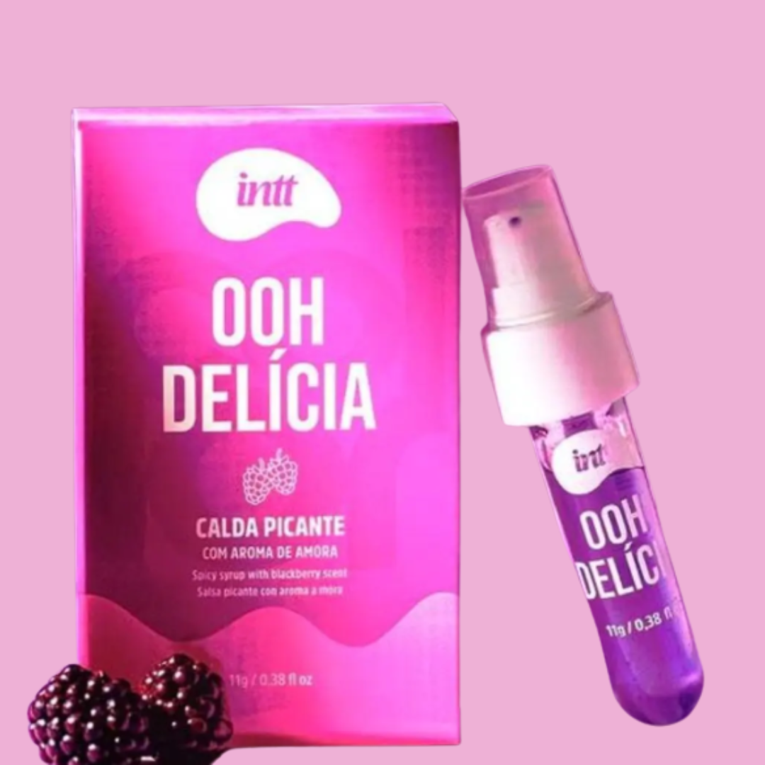 Ooh Delícia Amora Intt – Calda Picante Sabor Amora