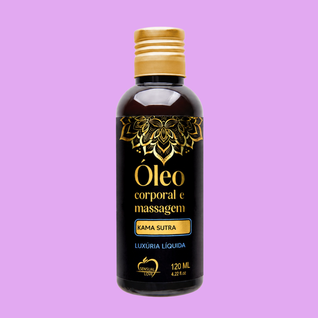 Compre 1 ganhe o segundo pela Libertàre - Óleo Kamasutra 120ml + Perfume de Calcinha 40ml De Presente