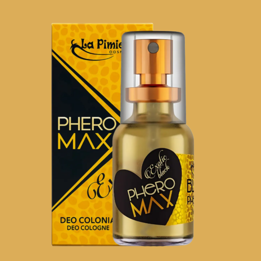 Phero-Max Exotic Black — Perfume Feminino La Pimienta 20 ml