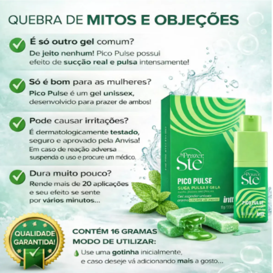 Pico Pulse Menta - excitante unissex Intt