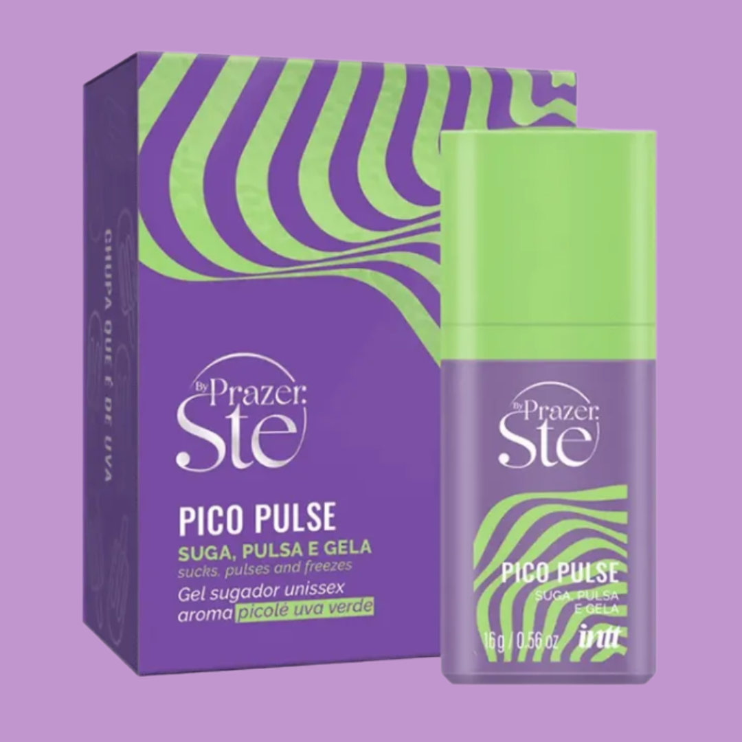 Kit Pulsação - Libi Pod Dedeira Sugadora + Pico Pulse Uva Verde de Brinde Libertàre ( Creme )