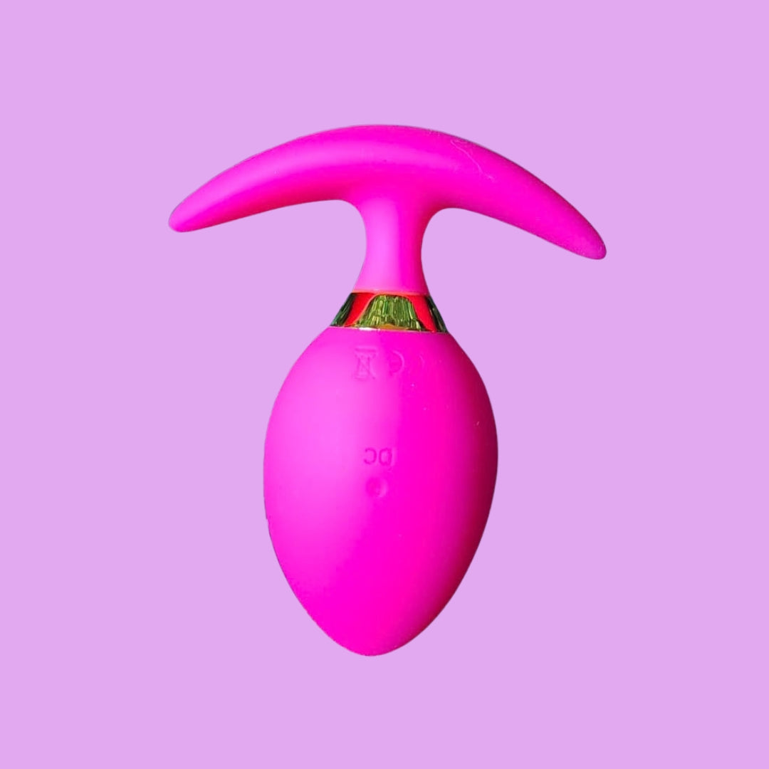 Kit Sensation — Plug Vibratório + Hidranal + Cliv - Rosa / Preto