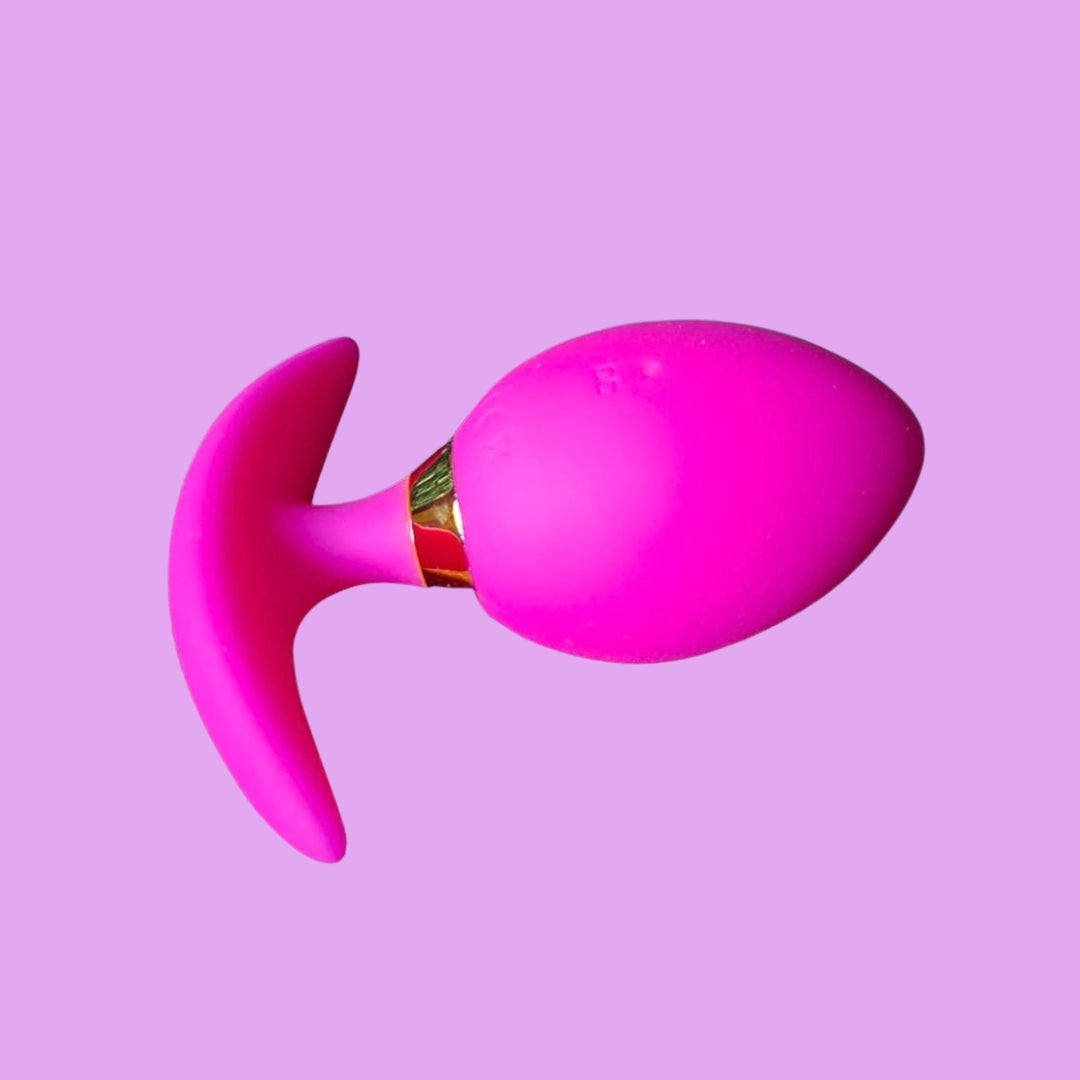 Kit Sensation — Plug Vibratório + Hidranal + Cliv - Rosa / Preto