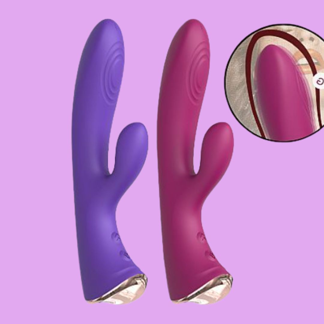 POWERFUL - Rabbit Vibrador 3 em 1 com Power Touch no ponto G - Versão 2