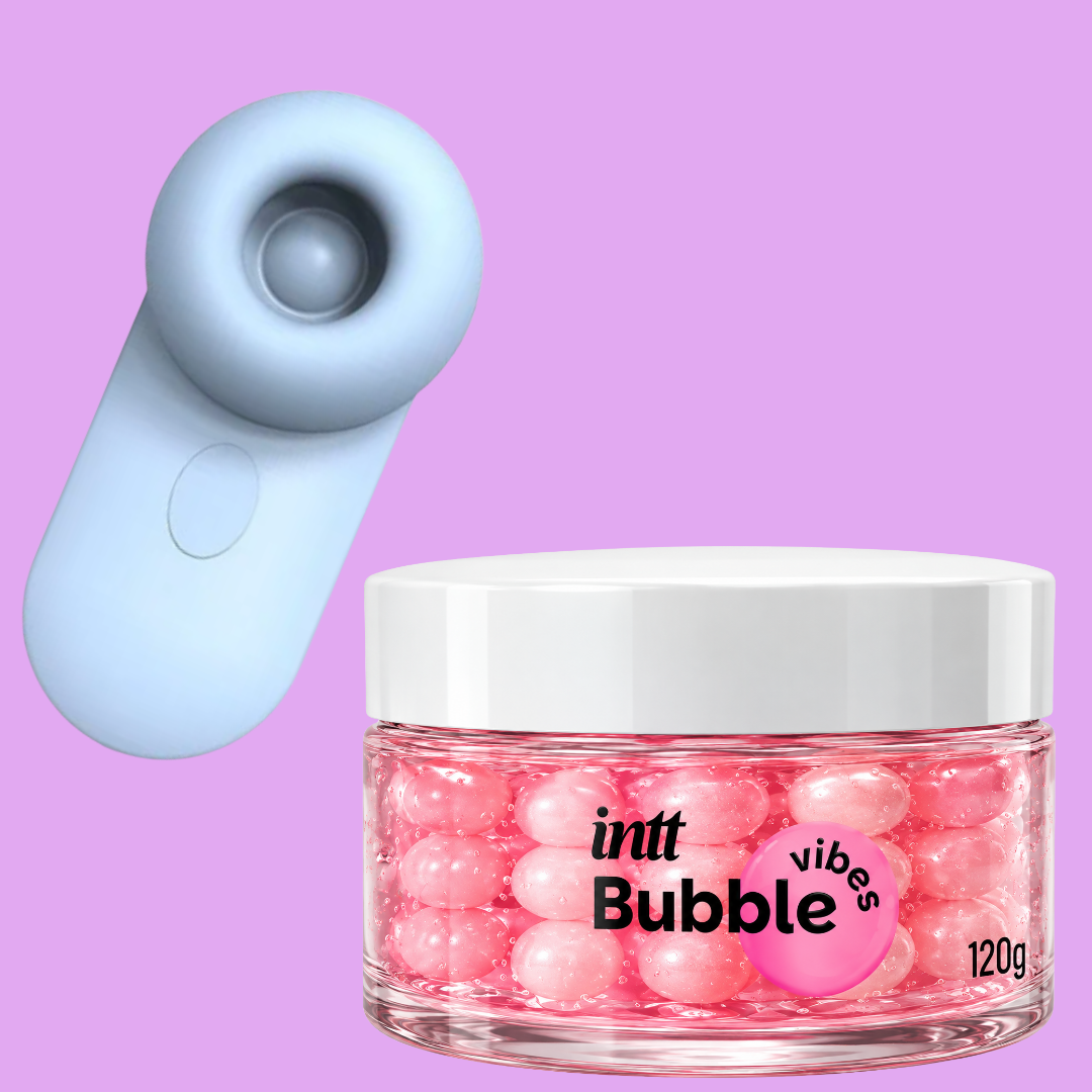 Uma combinação criada para explorar novas sensações, unir diferentes estímulos e transformar o momento íntimo em uma experiência ainda mais envolvente.

O Pulse combina duas tecnologias em um único produto: sugador e Power Touch, com 5 níveis de pulsação e 5 níveis de tapping. Para completar a experiência, você ganha o Bubble Vibes 120g, um gel sensorial 3 em 1 que combina deslize, vibração e aquecimento gradual por meio de microesferas ativadas pelo toque e pela fricção.