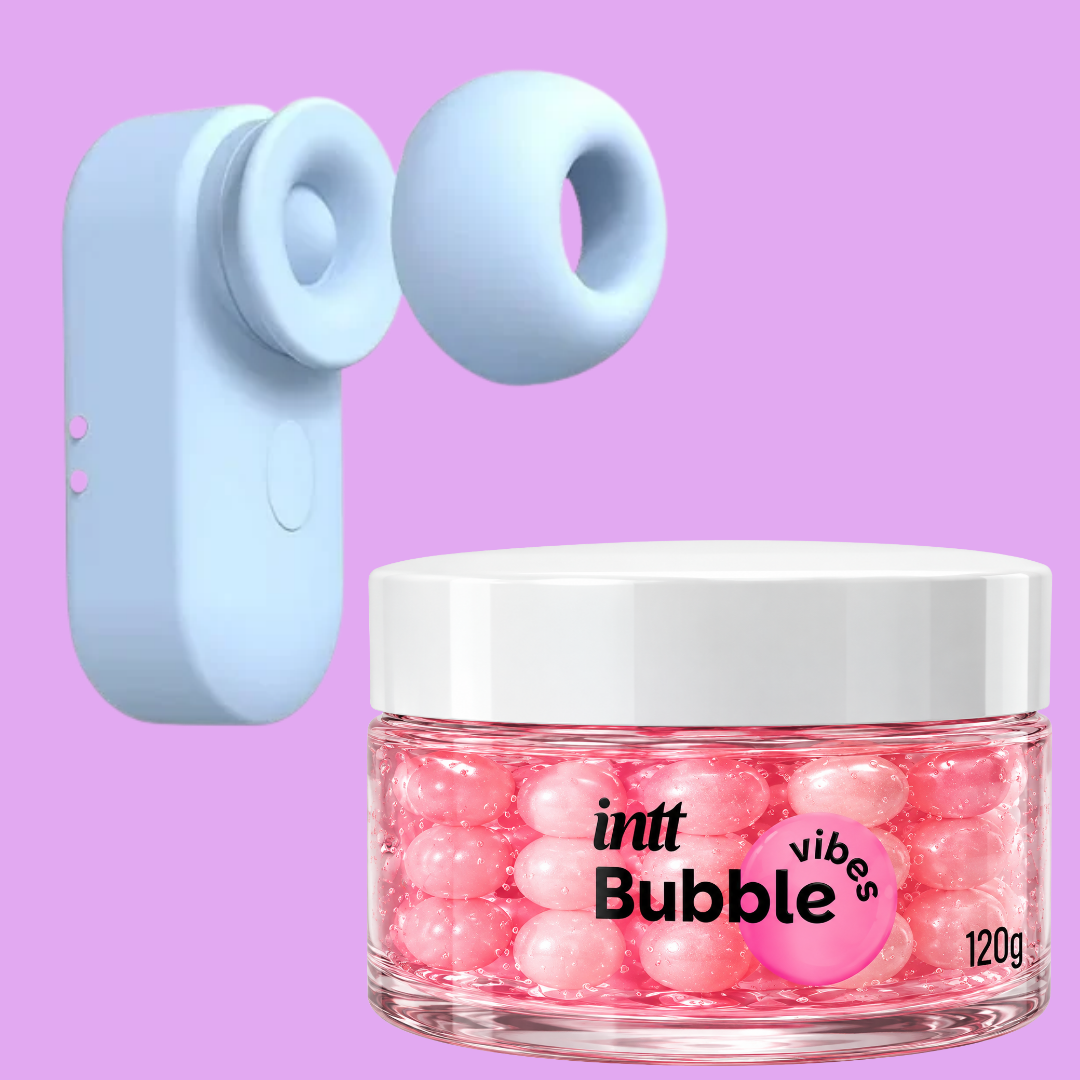 Uma combinação criada para explorar novas sensações, unir diferentes estímulos e transformar o momento íntimo em uma experiência ainda mais envolvente.

O Pulse combina duas tecnologias em um único produto: sugador e Power Touch, com 5 níveis de pulsação e 5 níveis de tapping. Para completar a experiência, você ganha o Bubble Vibes 120g, um gel sensorial 3 em 1 que combina deslize, vibração e aquecimento gradual por meio de microesferas ativadas pelo toque e pela fricção.

