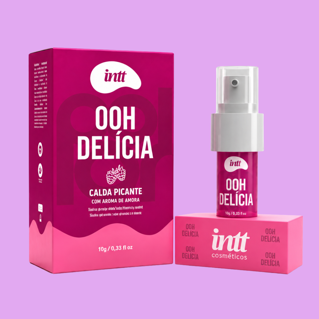 Tecnologia de sucção, sabor de amora e um toque picante para transformar seus momentos a dois.

O Kit Sugar Kiss 2.0 + Ooh Delícia Calda Beijável Picante de Amora combina tecnologia e sensorialidade em uma oferta especial. Você recebe o Sugar Kiss 2.0, com 7 modos de sucção, acompanhado da calda Ooh Delícia de 11g de brinde, com sabor de amora e efeito picante.

Uma combinação para quem deseja explorar novas sensações, valorizar a intimidade e acrescentar um toque 