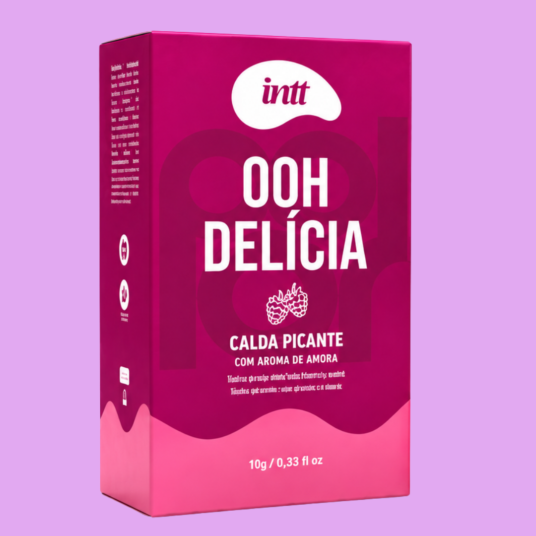 Tecnologia de sucção, sabor de amora e um toque picante para transformar seus momentos a dois.

O Kit Sugar Kiss 2.0 + Ooh Delícia Calda Beijável Picante de Amora combina tecnologia e sensorialidade em uma oferta especial. Você recebe o Sugar Kiss 2.0, com 7 modos de sucção, acompanhado da calda Ooh Delícia de 11g de brinde, com sabor de amora e efeito picante.

Uma combinação para quem deseja explorar novas sensações, valorizar a intimidade e acrescentar um toque 