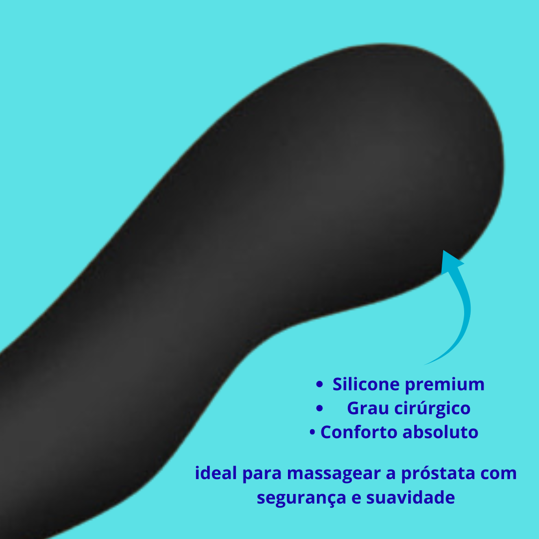 Flow – Estimulador de Próstata com Anel Peniano Flexível