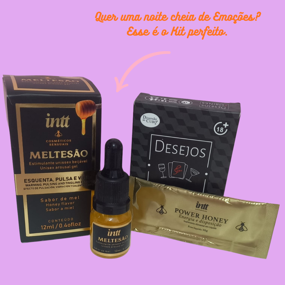 Kit Entre Drinks e Desejos - Conexão entre casais