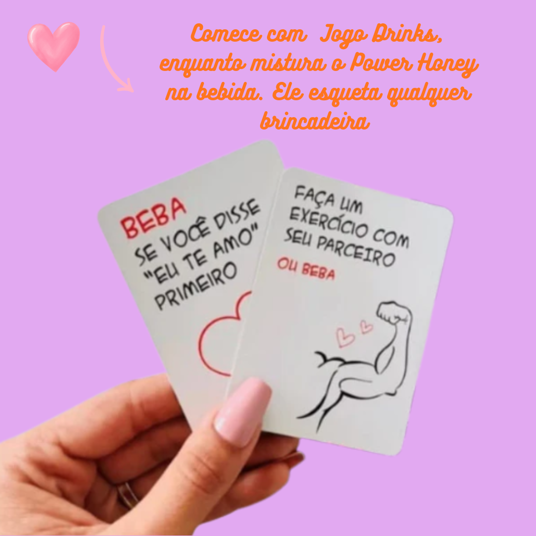 Kit Entre Drinks e Desejos - Conexão entre casais