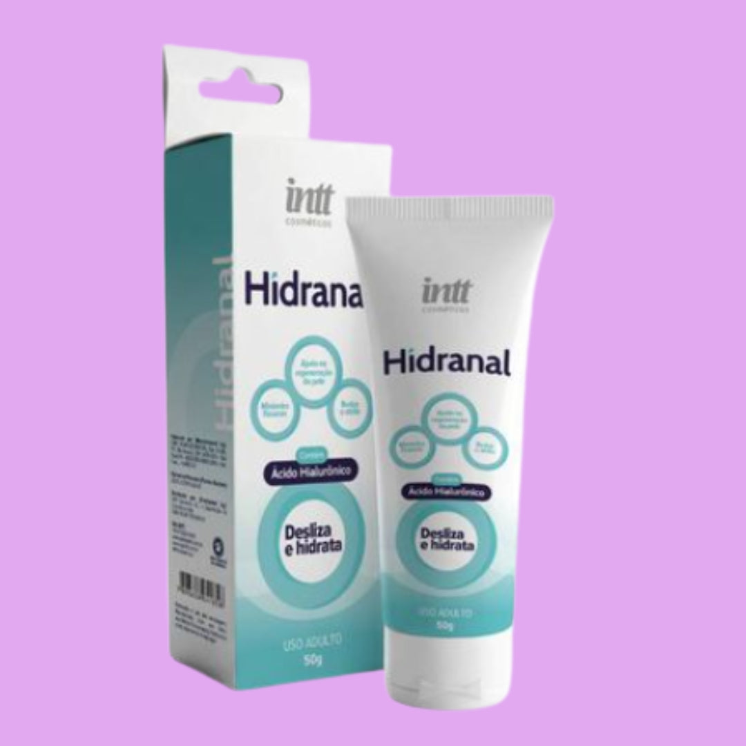 Kit Sensation — Plug Vibratório + Hidranal + Cliv - Rosa / Preto