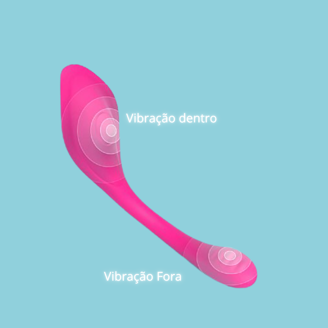 Ribbon  Vibrador de Casal com Controle Remoto