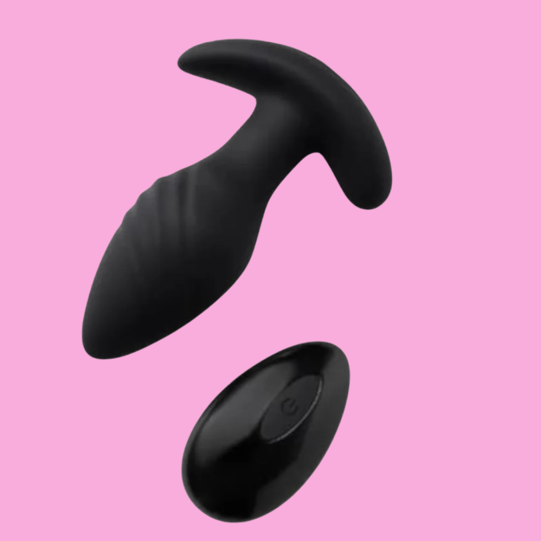 Rosquinha | Plug Anal Giratório Recarregável com Vibração  / APP