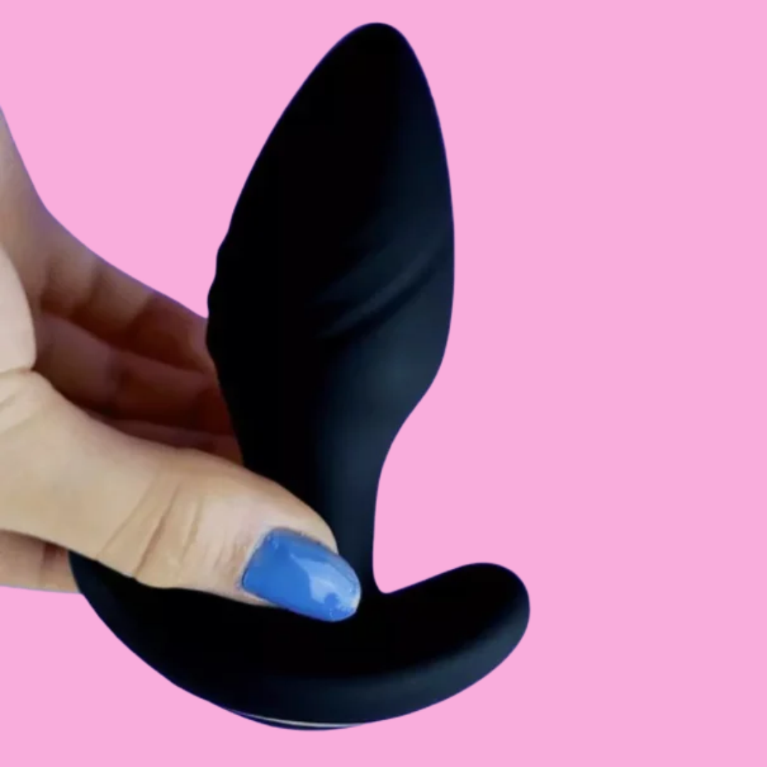 Rosquinha | Plug Anal Giratório Recarregável com Vibração  / APP