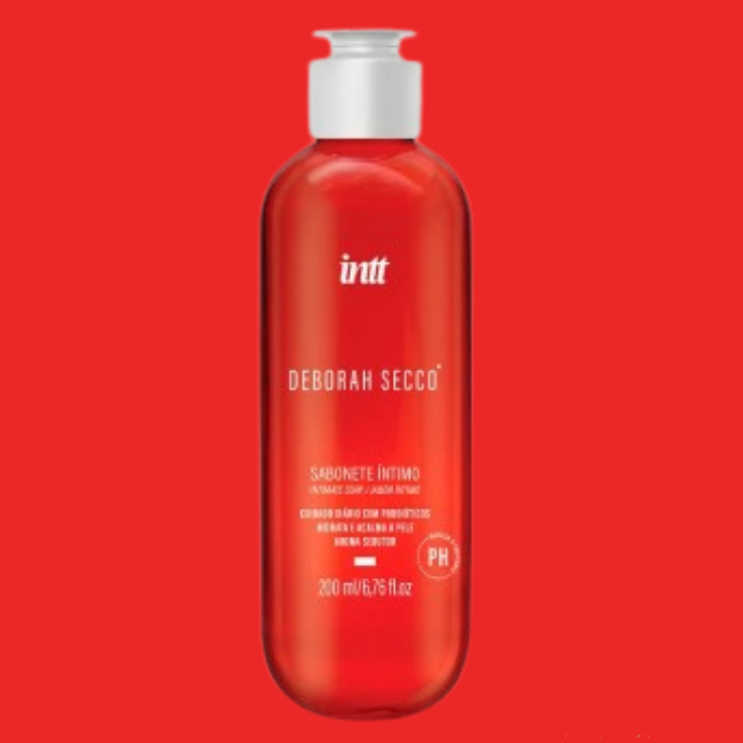 Sabonete Íntimo INTT Deborah Secco com Extrato de Romã e Prebióticos 250 ml