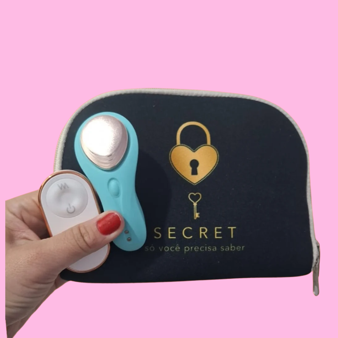 Secret — Vibrador de Calcinha Controlado por Aplicativo à Distância