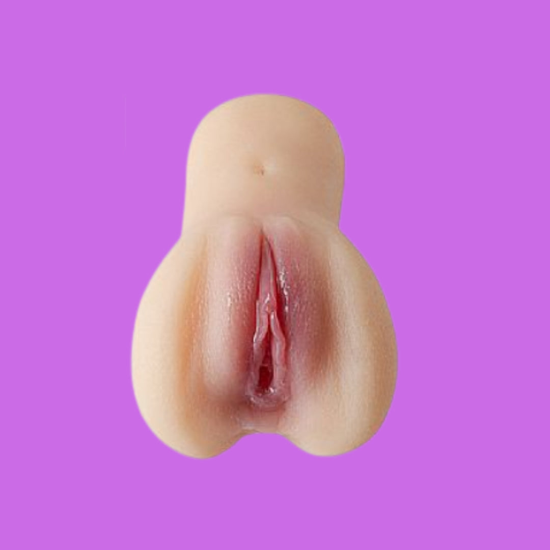 Masturbador Realístico 2 em 1 – Dupla Entrada em Silicone Macio