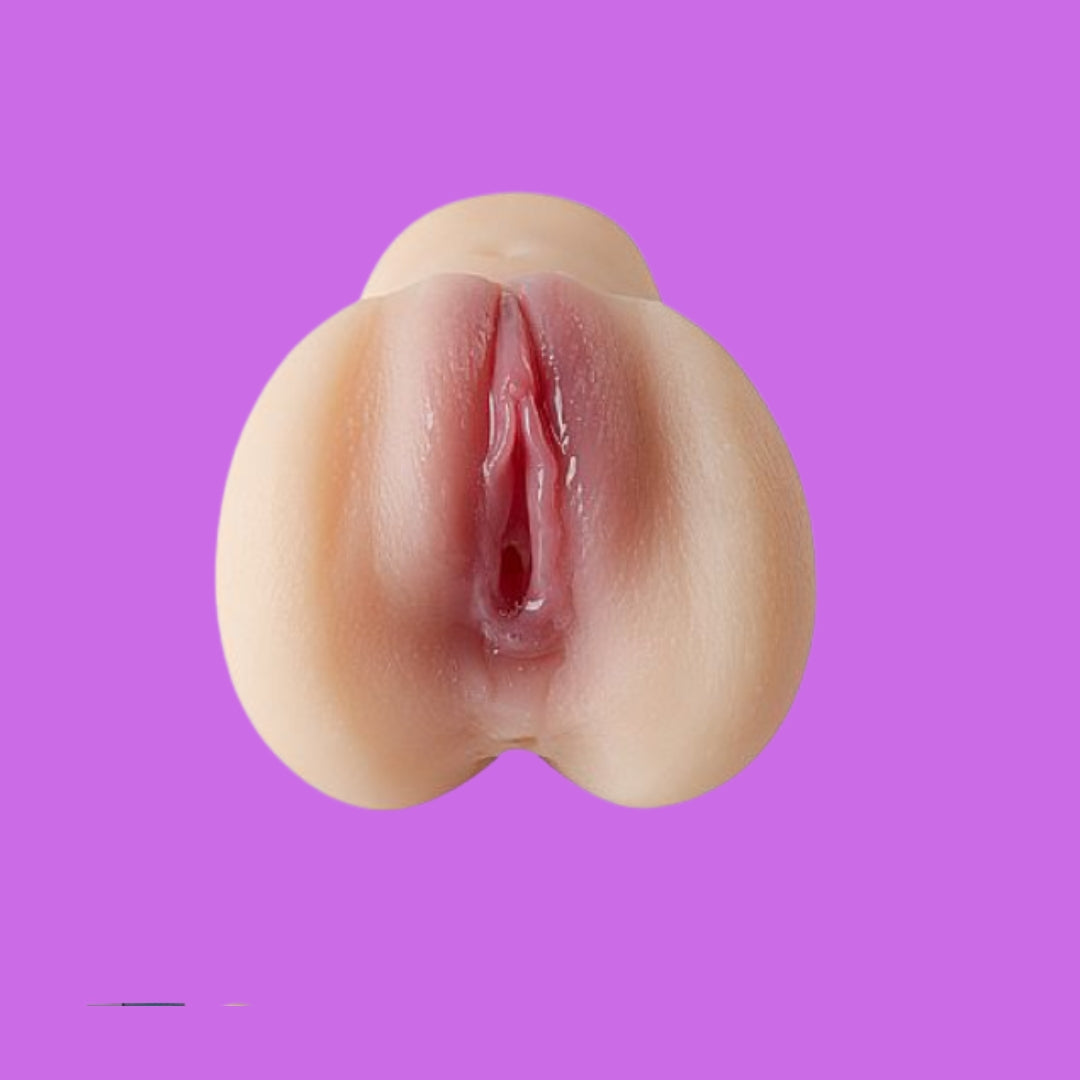 Masturbador Realístico 2 em 1 – Dupla Entrada em Silicone Macio