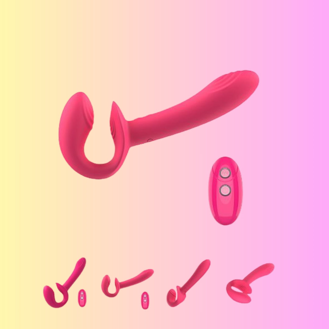 Link - Vibrador para Casais com Controle Remoto Strapless